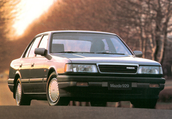 Photos of Mazda 929 1987–92