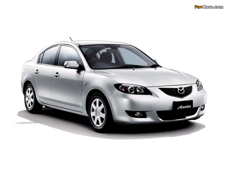 Mazda Axela 15C Sedan 2005–08 images (800 x 600)