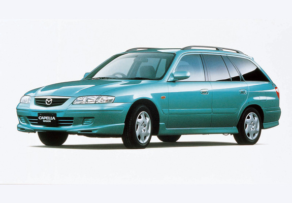 Mazda Capella Wagon 1999–2002 wallpapers