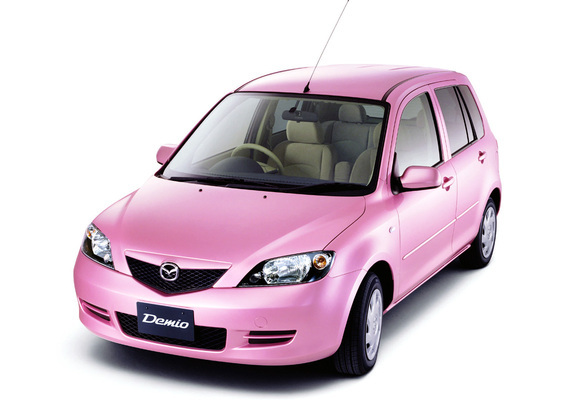 Mazda Demio Stardust Pink (DY3W/DY5W/DY3R) 2004–05 photos