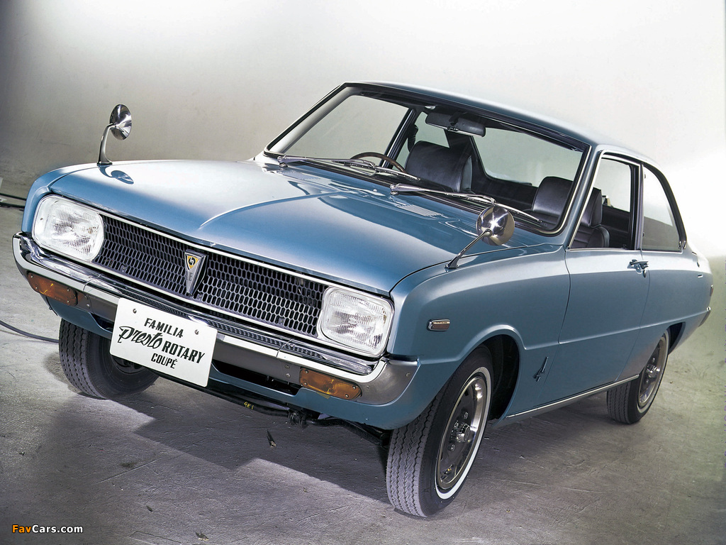 Mazda Familia Presto Rotary Coupe 1970–73 wallpapers (1024 x 768)