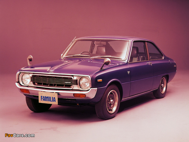 Mazda Familia Presto 1300 Coupe 1973–76 photos (640 x 480)