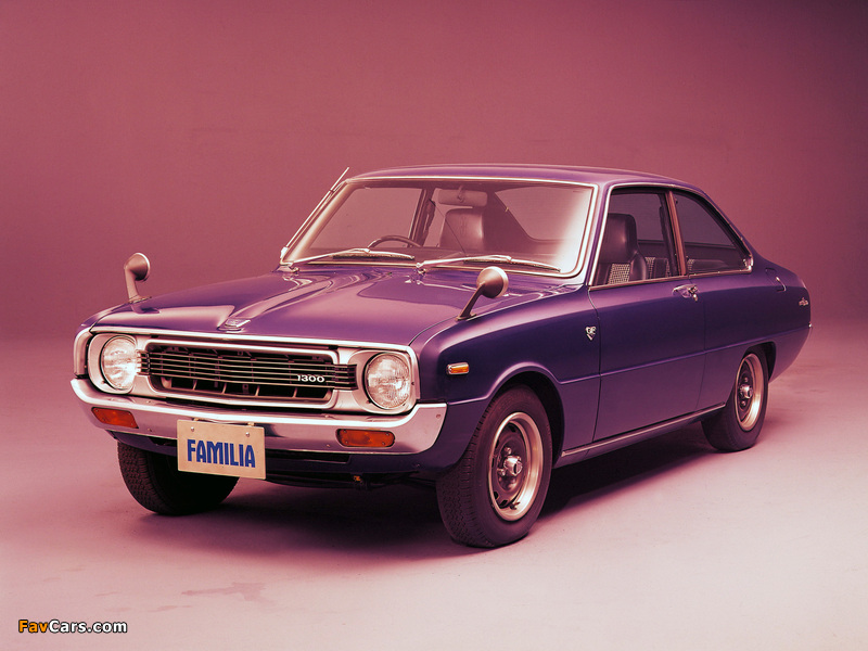 Mazda Familia Presto 1300 Coupe 1973–76 photos (800 x 600)