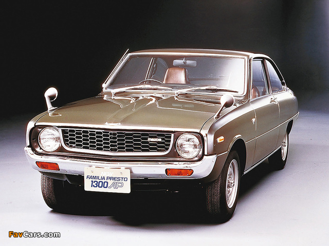 Mazda Familia Presto 1300 Coupe 1976 wallpapers (640 x 480)