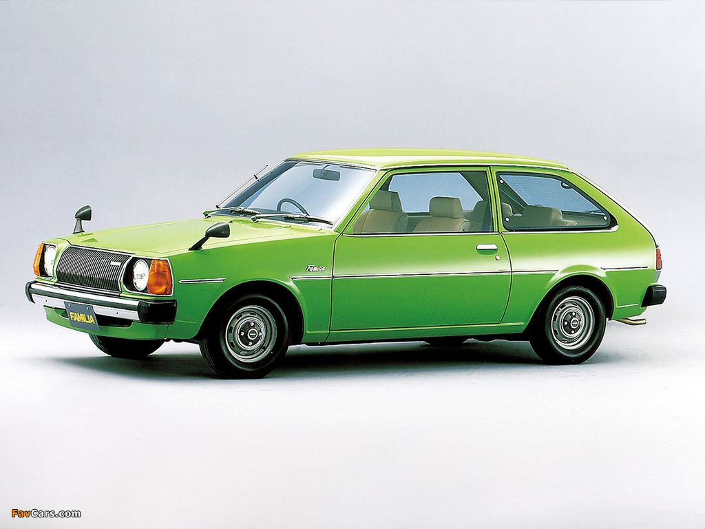 Mazda Familia AP 3-door 1977–80 photos (1024 x 768)
