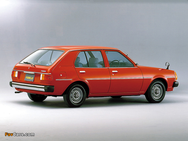 Photos of Mazda Familia AP 5-door 1977–80 (640 x 480)