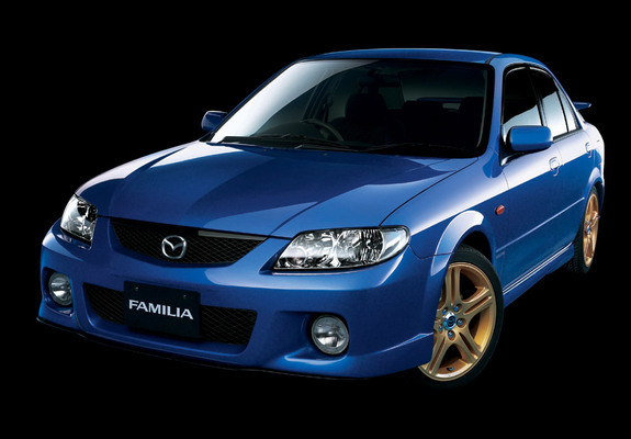 Mazda Familia Sport 20 Sedan 2001–03 wallpapers