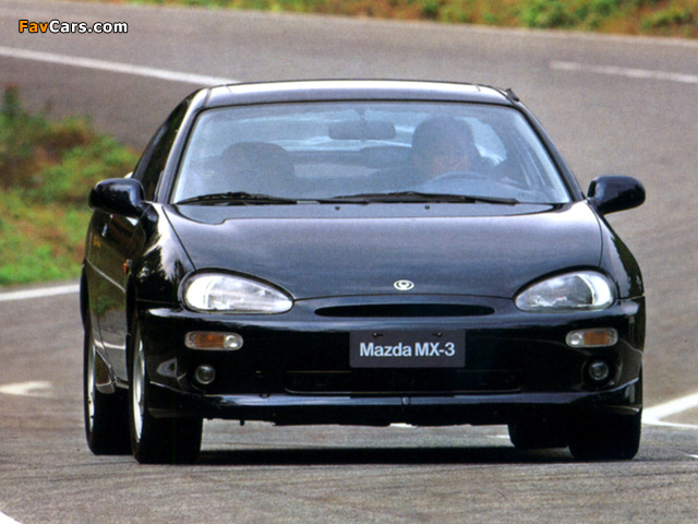 Pictures of Mazda MX-3 1991–98 (640 x 480)