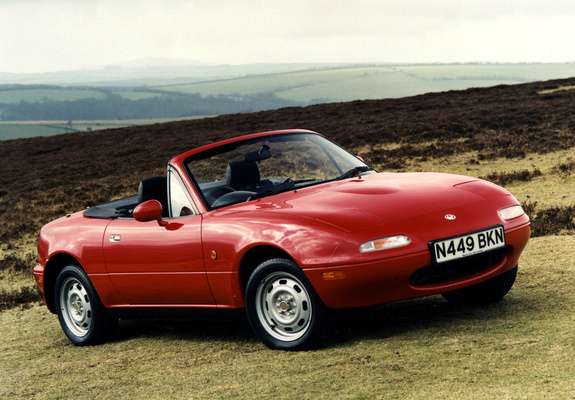 Mazda MX-5 UK-spec (NA) 1989–97 wallpapers