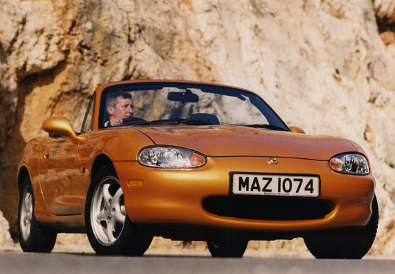 Mazda MX-5 Roadster UK-spec (NB) 1998–2005 wallpapers