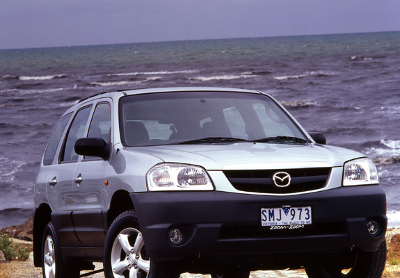 Pictures of Mazda Tribute AU-spec (J14) 2001–2004