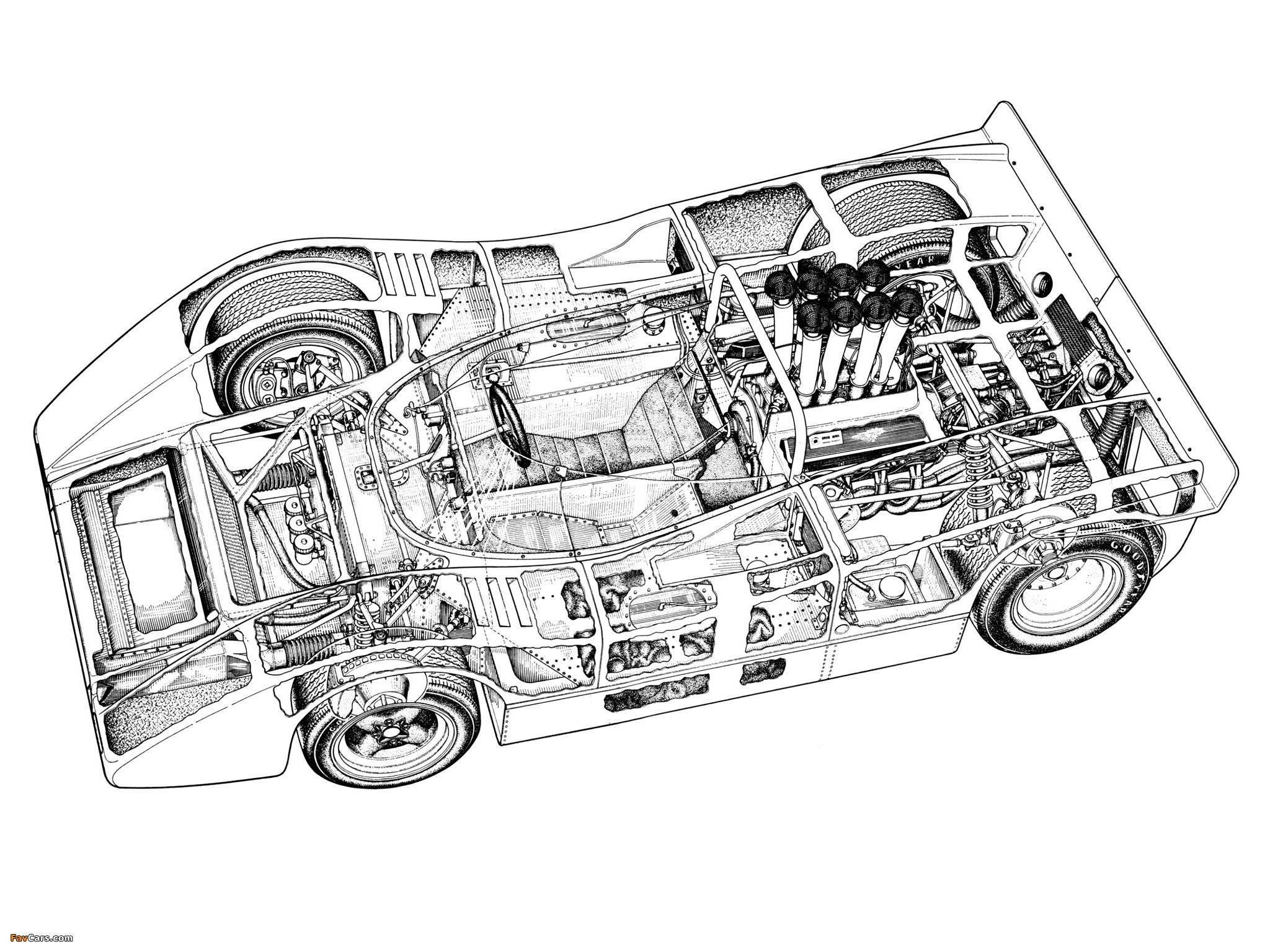 Photos of McLaren M8A 1968–69 (2048 x 1536)