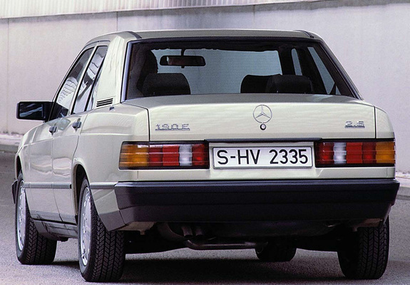 Mercedes-Benz 190 E 2.6 (W201) 1986–88 images