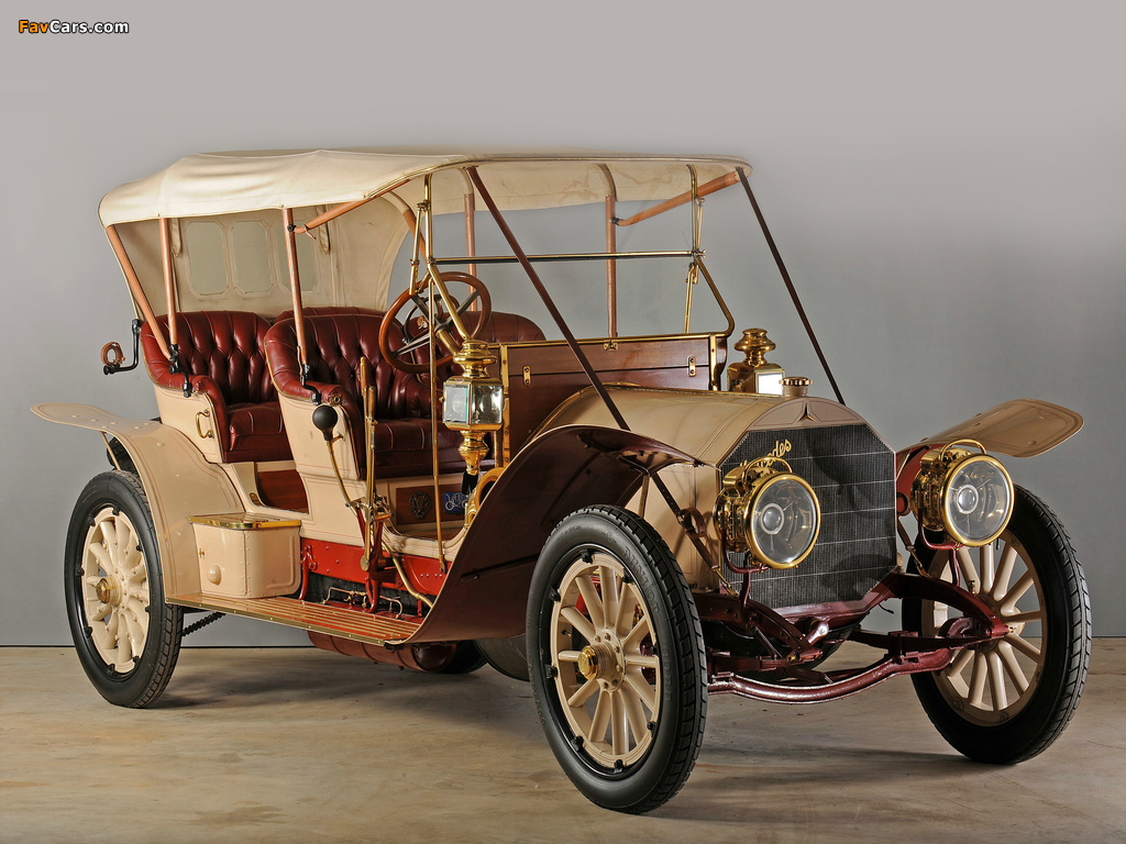 Pictures of Mercedes 45 HP 4-seat Tourabout 1910 (1024 x 768)