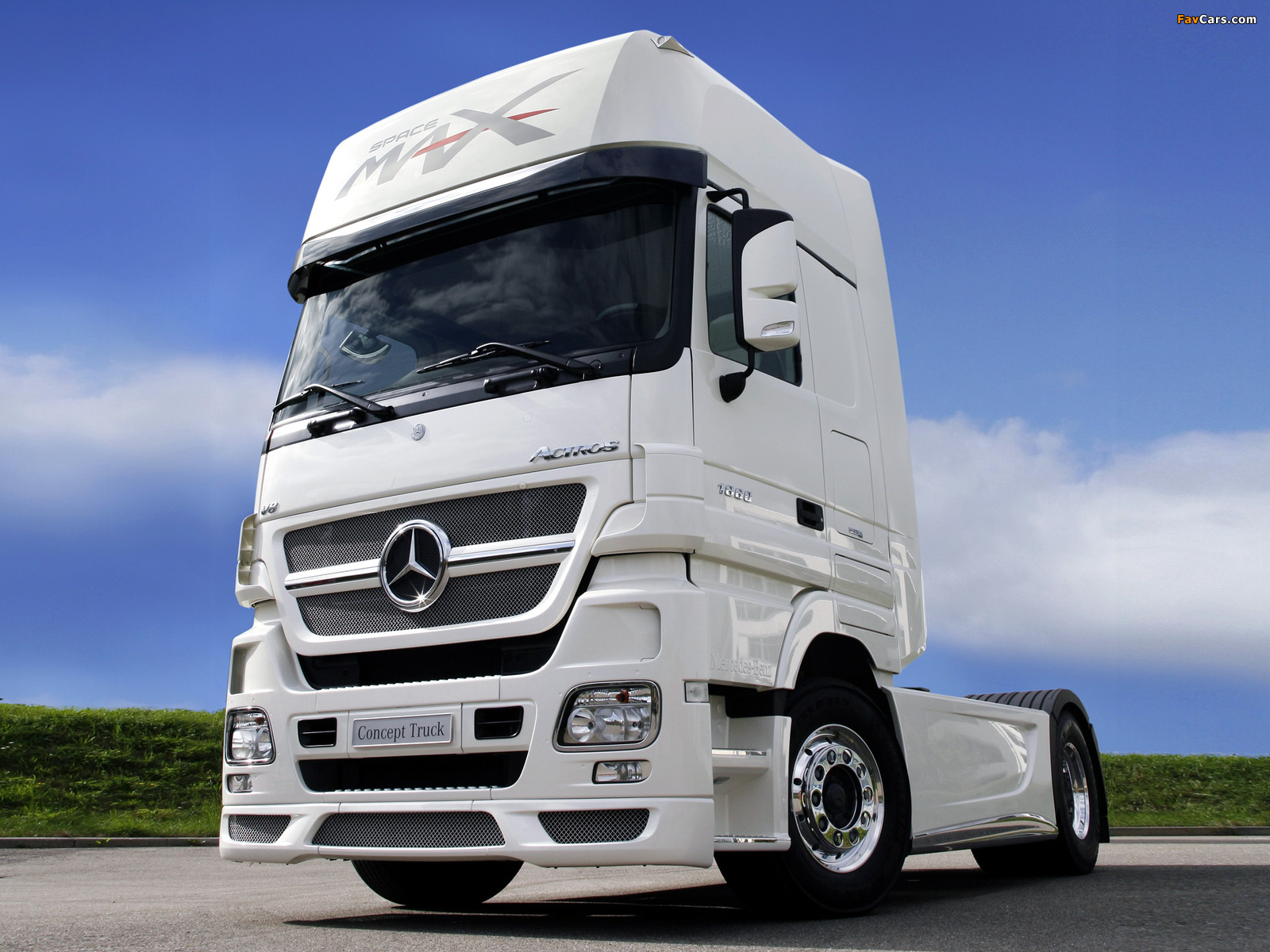 Mercedes-Benz Actros 1860 Study Space Max Concept (MP2) 2006 pictures  (1600x1200)
