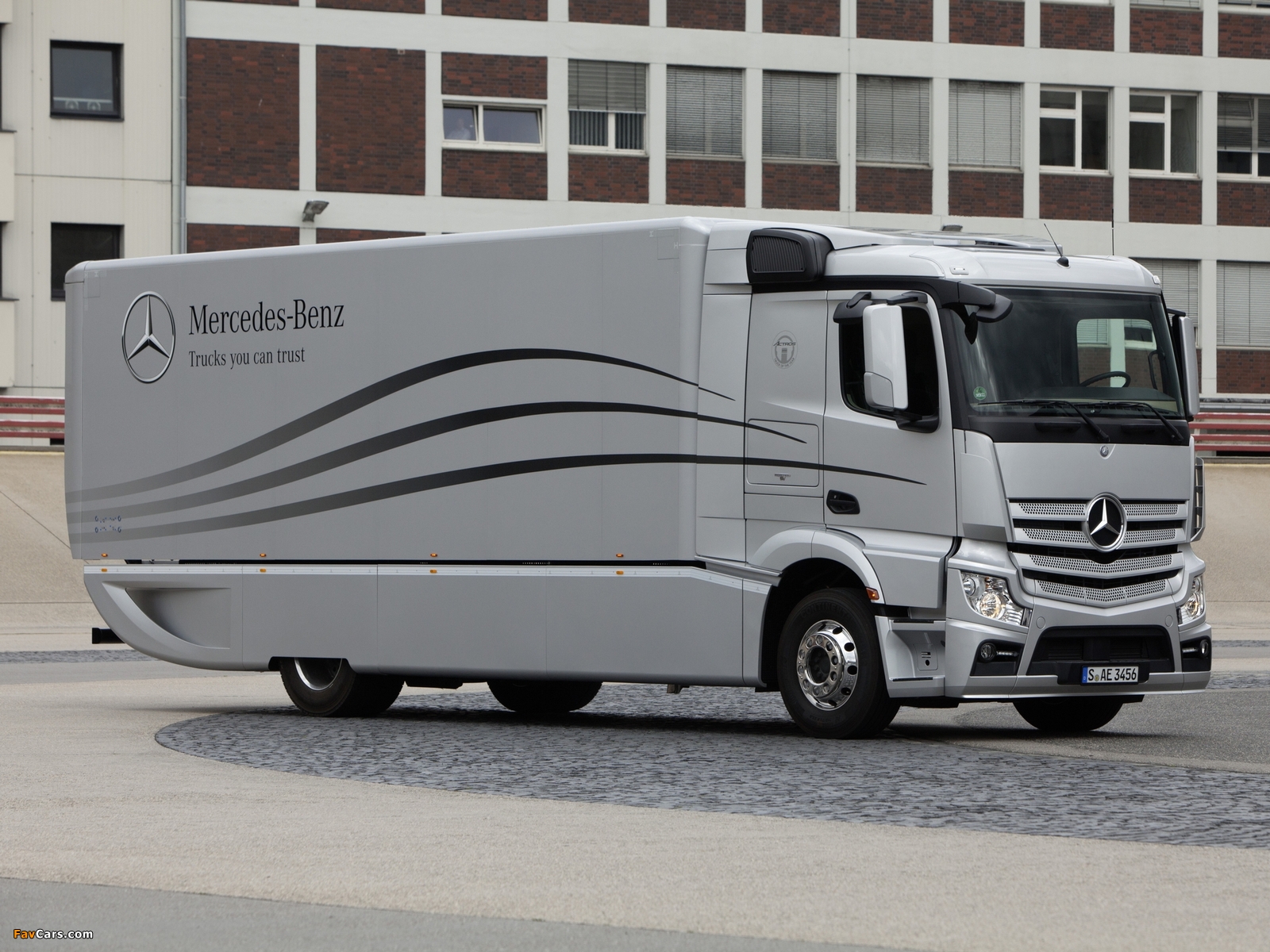 Mercedes-Benz Actros Aerodynamic Truck Concept 2012 pictures (1600 x 1200)