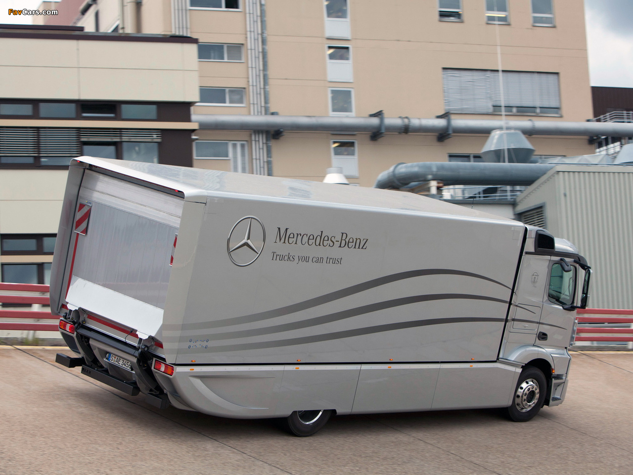 Mercedes-Benz Actros Aerodynamic Truck Concept 2012 pictures (1280 x 960)