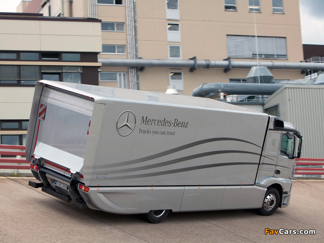 Mercedes-Benz Actros Aerodynamic Truck Concept 2012 pictures (640 x 480)