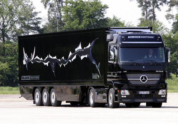 Pictures of Mercedes-Benz Actros 1861 LS Black Edition (MP2) 2004