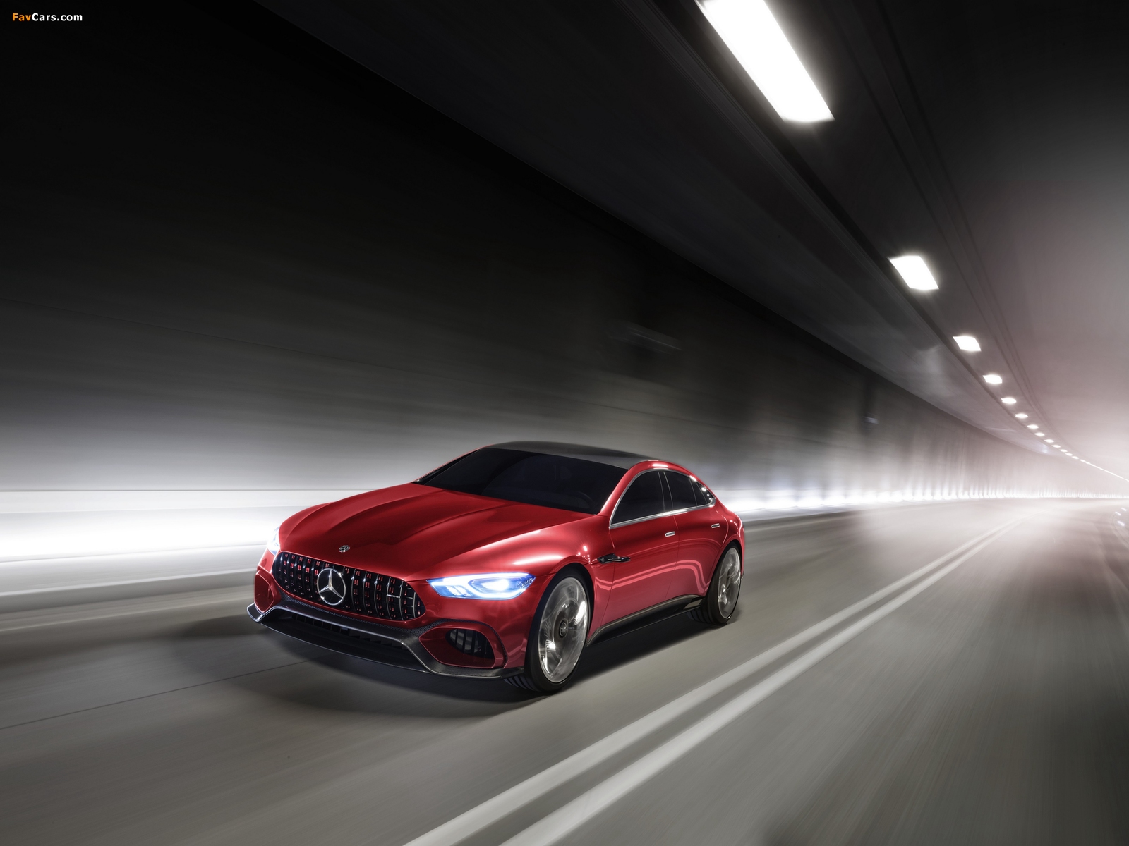 Mercedes-AMG GT Concept алая без смс
