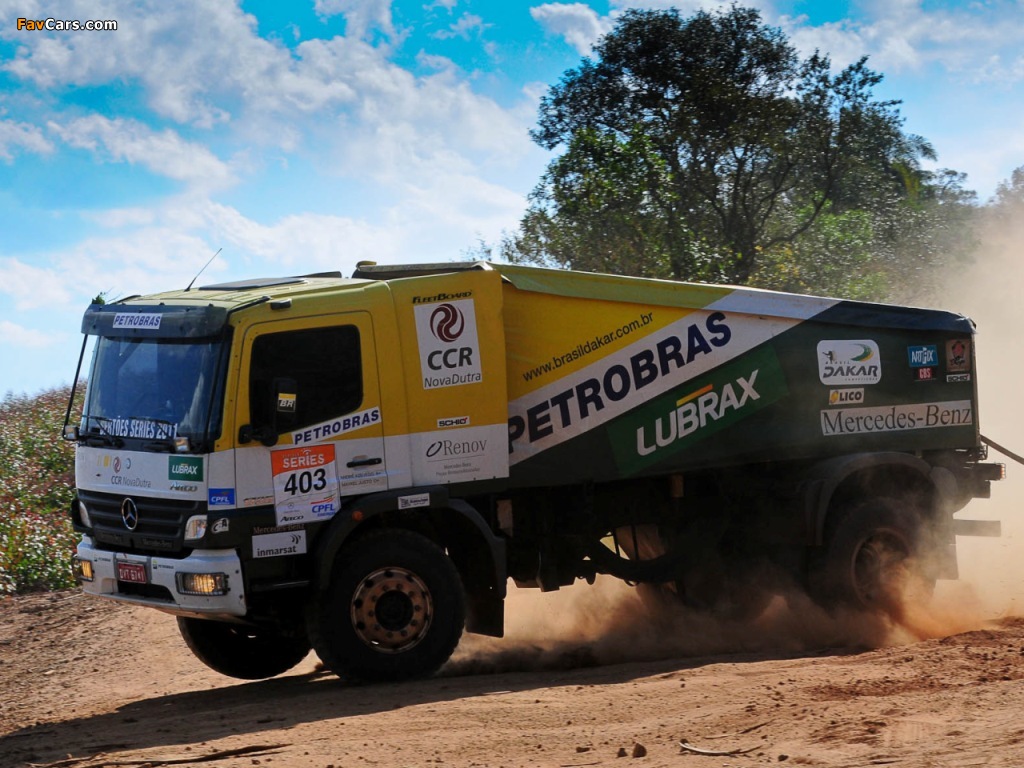 Mercedes-Benz Atego 1725 Rally Truck 2006 wallpapers ...