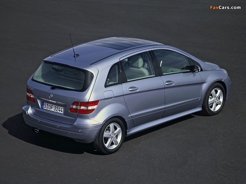 Mercedes-Benz B 200 CDI (W245) 2005–08 pictures (800 x 600)