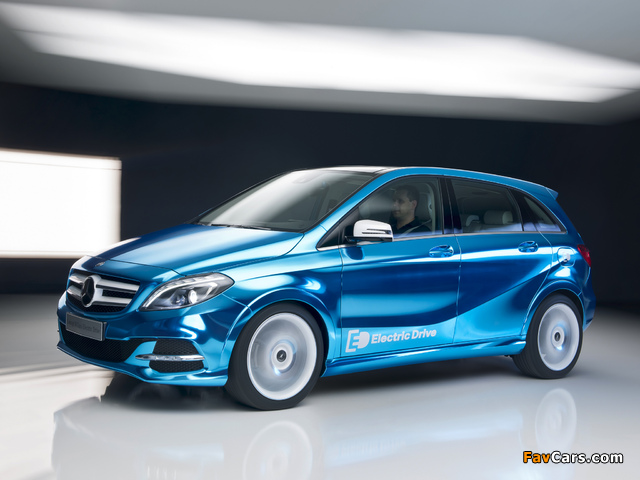 Mercedes-Benz B-Klasse Electric Drive Concept (W246) 2012 photos (640 x 480)