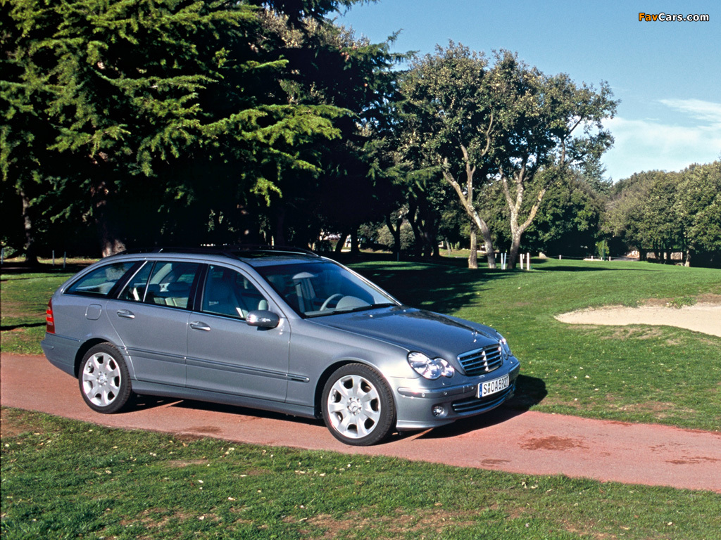 Images of Mercedes-Benz C 200 CGI Estate (S203) 2001–07 (1024 x 768)