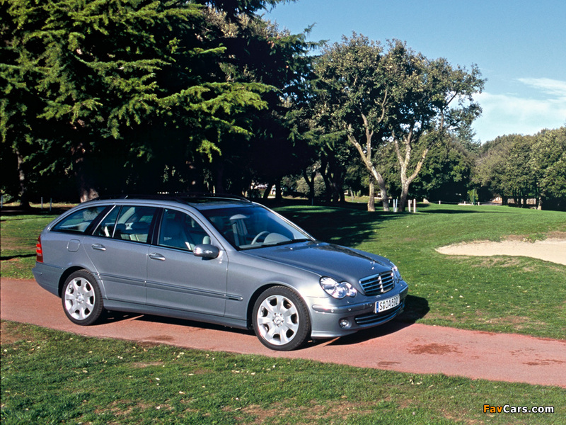 Images of Mercedes-Benz C 200 CGI Estate (S203) 2001–07 (800 x 600)