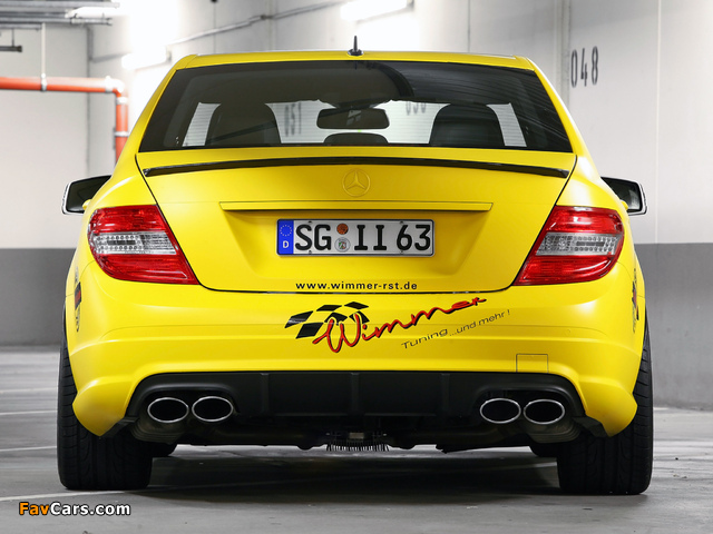 Images of Wimmer RS Mercedes-Benz C 63 AMG (W204) 2011 (640 x 480)