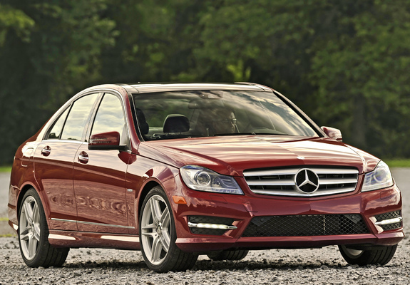 Images of Mercedes-Benz C 350 AMG Sports Package US-spec (W204) 2011