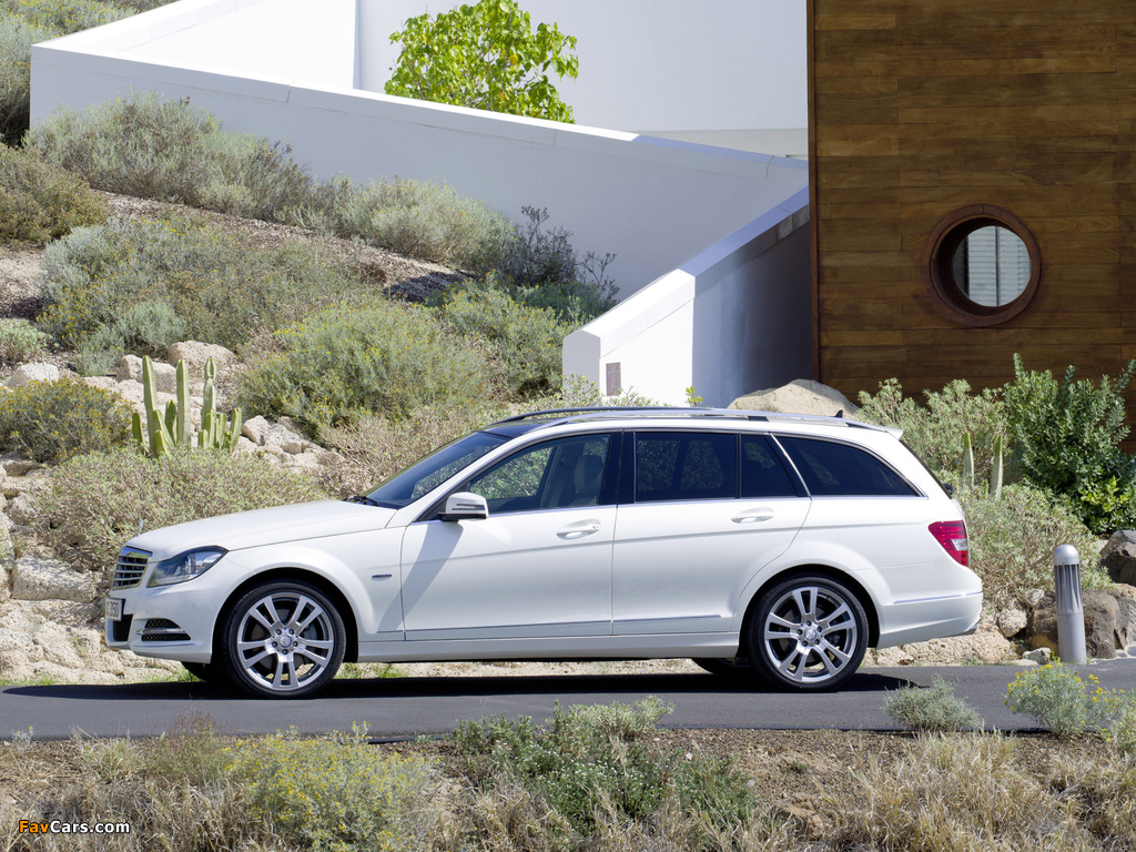 Images of Mercedes-Benz C 350 CDI Estate (S204) 2011 (1024 x 768)