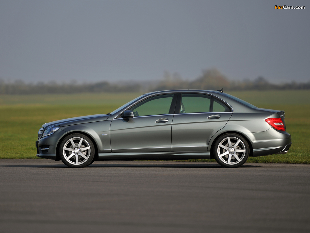Images of Mercedes-Benz C 220 CDI AMG Sports Package UK-spec (W204) 2011 (1024 x 768)