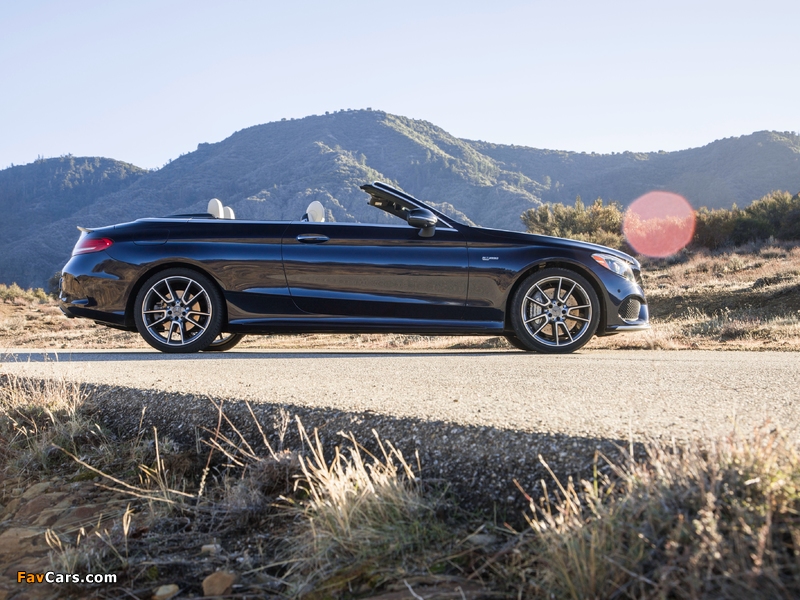 Images of Mercedes-AMG C 43 4MATIC Cabriolet North America (A205) 2016 (800 x 600)