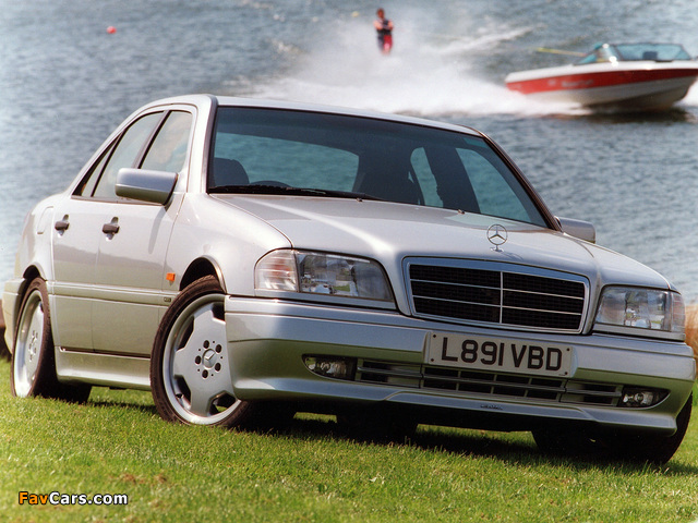 Mercedes-Benz C 36 AMG UK-spec (W202) 1993–97 images (640 x 480)