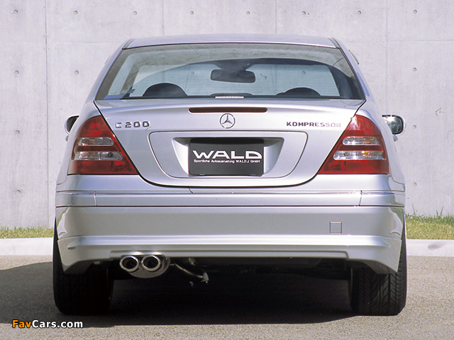 WALD Mercedes-Benz C-Klasse (W203) 2000–05 pictures (640 x 480)