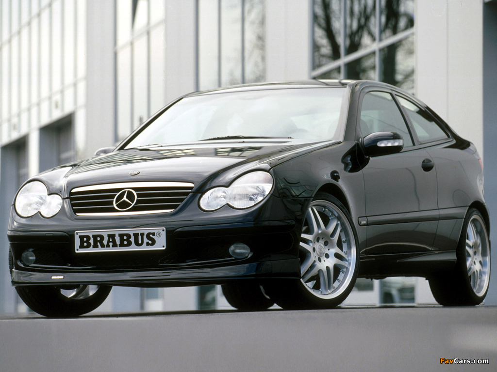 Brabus Mercedes-Benz C-Klasse Sportcoupe (C203) 2001–07 pictures (1024 x 768)