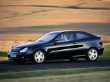 Mercedes-Benz C 320 Sportcoupe (C203) 2001–05 wallpapers