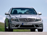 Mercedes-Benz C 63 AMG (W204) 2007–11 wallpapers