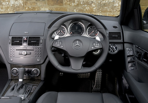 Mercedes-Benz C 63 AMG Estate UK-spec (S204) 2008–11 wallpapers