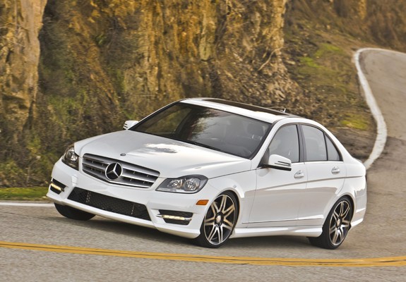 Mercedes-Benz C 300 4MATIC AMG Sports Package US-spec (W204) 2011 images