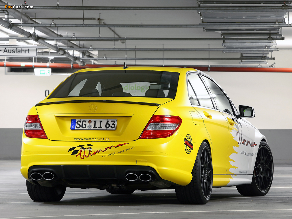 Wimmer RS Mercedes-Benz C 63 AMG (W204) 2011 images (1024 x 768)