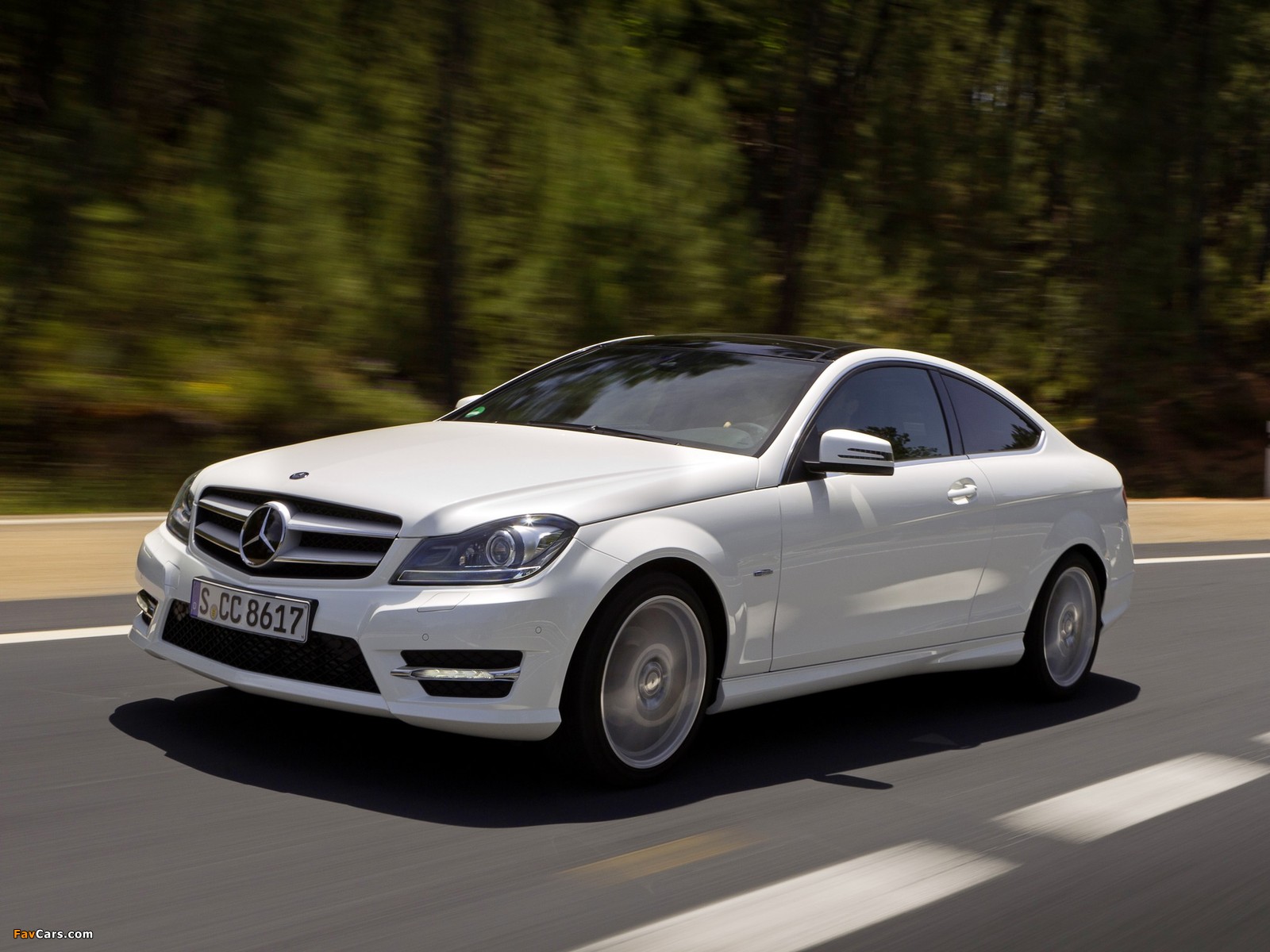 Mercedes-Benz C 220 CDI Coupe (C204) 2011 pictures (1600 x 1200)
