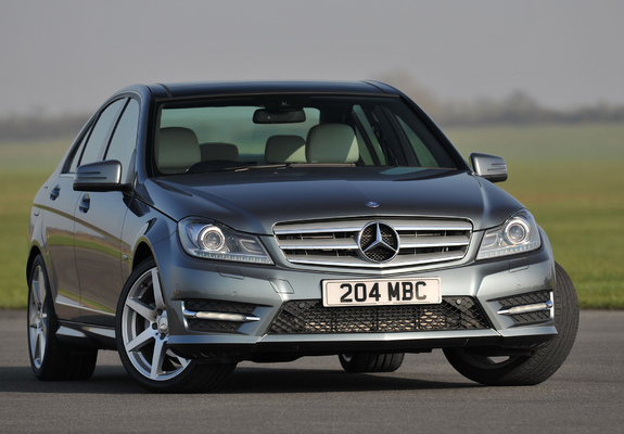 Mercedes-Benz C 220 CDI AMG Sports Package UK-spec (W204) 2011 pictures