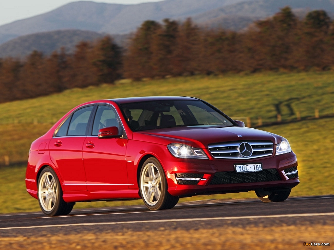 Mercedes-Benz C 250 AMG Sports Package AU-spec (W204) 2011 wallpapers (1280 x 960)