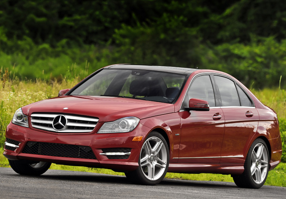 Mercedes-Benz C 350 AMG Sports Package US-spec (W204) 2011 wallpapers