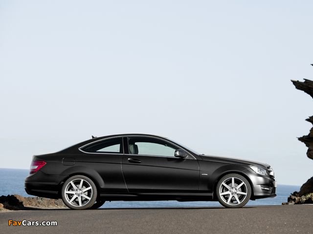 Mercedes-Benz C 250 CDI Coupe (C204) 2011 wallpapers (640 x 480)