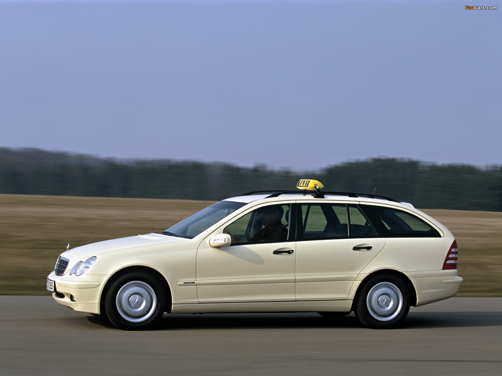Mercedes-Benz C-Klasse Estate Taxi (S203) 2001–05 wallpapers (1600 x 1200)