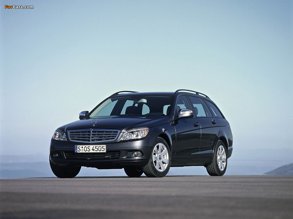 Photos of Mercedes-Benz C 200 CDI Estate (S204) 2008–11 (1024 x 768)