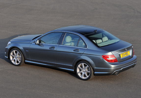 Photos of Mercedes-Benz C 220 CDI AMG Sports Package UK-spec (W204) 2011